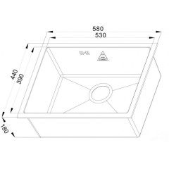Кухонная мойка Zorg SH R 5844 Fontas