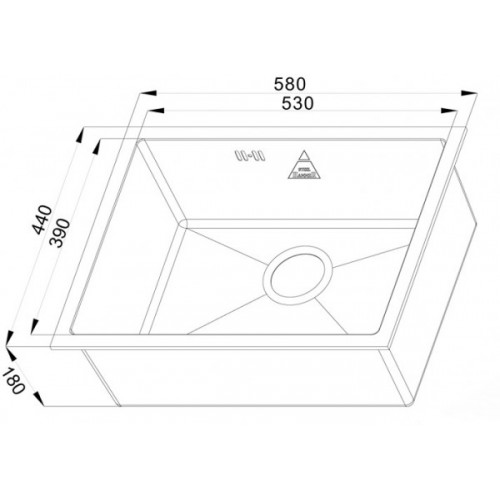 Кухонная мойка Zorg SH R 5844 Fontas