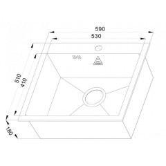 Кухонная мойка Zorg SH X 5951 Flora