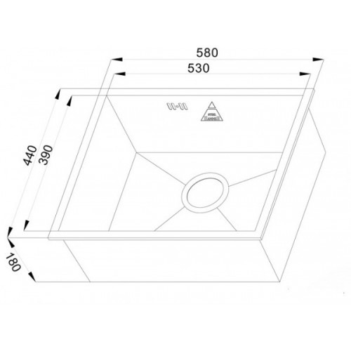 Кухонная мойка Zorg SH X 5844 Levos