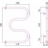 Полотенцесушитель Сунержа М-образный 600x400 00-0007-6040