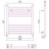 Полотенцесушитель Сунержа Модус 600х500 1015-0250-6050