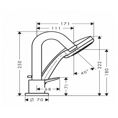 Смеситель Hansgrohe Logis 71313000