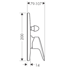 Смеситель Hansgrohe Logis 71406000