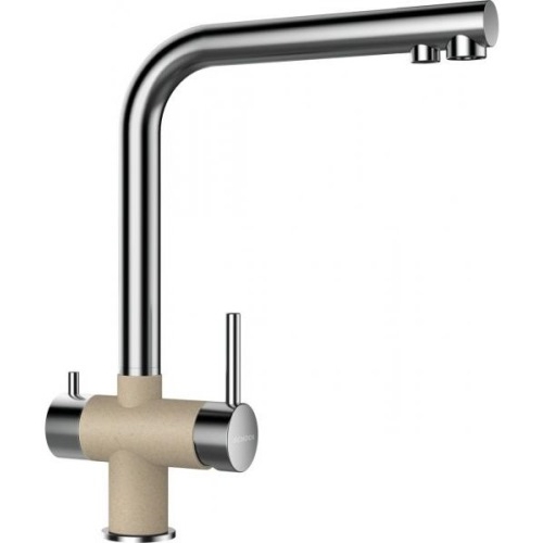 Смеситель Schock Vitus сталь/лунный камень