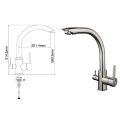 Смеситель Gappo G4399