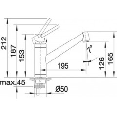 Смеситель Blanco ACTIS (Мускат)