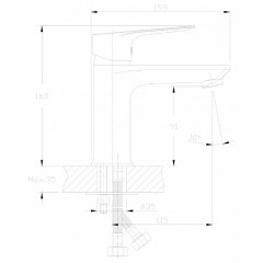 Смеситель Rossinka Silvermix RS27-11
