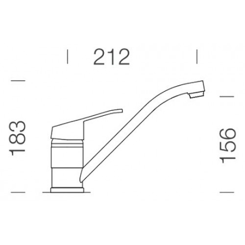 Смеситель Schock Cosmo (хром) 710408