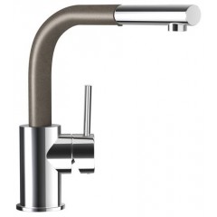 Смеситель Schock Nimbus-D Сristadur хром/бронза