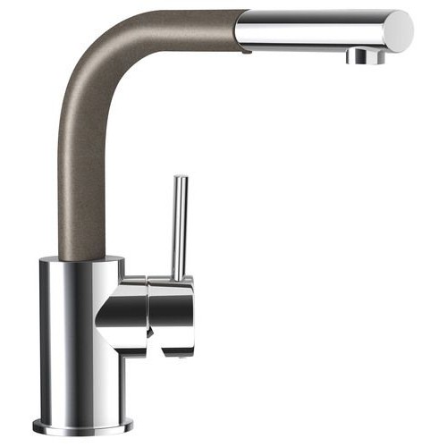 Смеситель Schock Nimbus-D Сristadur хром/бронза