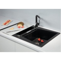 Смеситель Schock Nimbus-D Сristadur хром/аворио