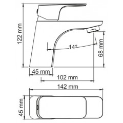 Смеситель Wasserkraft Salm 2703