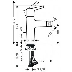 Смеситель Hansgrohe Talis S 72200000