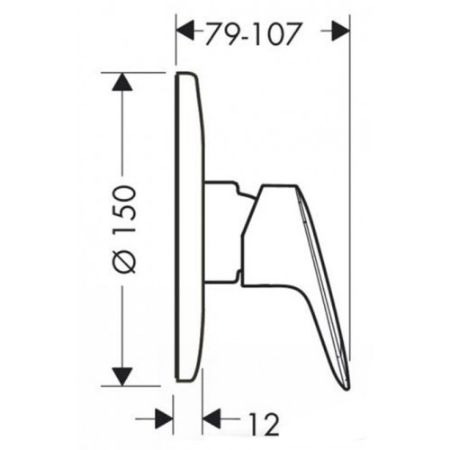 Смеситель Hansgrohe Logis 71606000