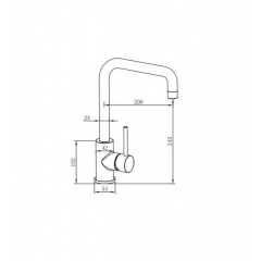 Смеситель Oulin OL-8019