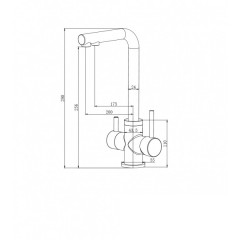 Смеситель Oulin OL-8021