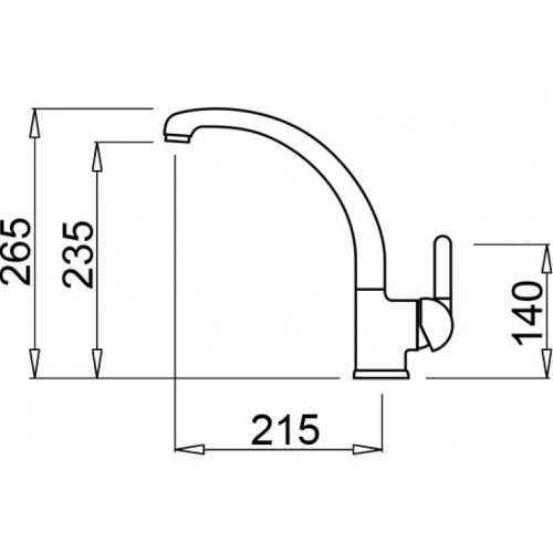 Смеситель Elleci Po Aluminium M79