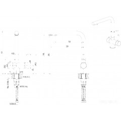 Смеситель Elleci T 01 G68 Bianco Titano