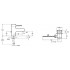 Смеситель Jacob Delafon Cuff E37301-CP
