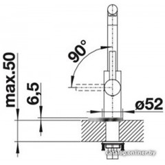 Смеситель Blanco Lanora 523122