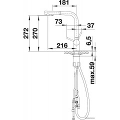 Смеситель Blanco Fontas-S II 525198 (хром)