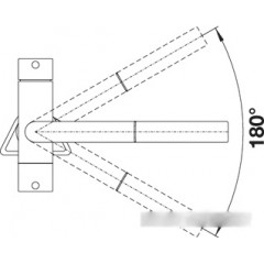 Смеситель Blanco Fontas-S II 525199 (нержавеющая сталь)