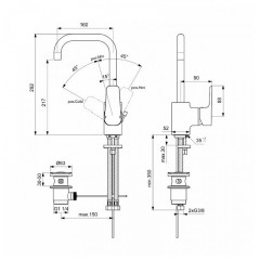 Смеситель Ideal Standard Ceraplan III B 0706 AA