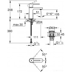 Смеситель Grohe Plus 33163003