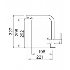 Смеситель Elleci Tourmaline G51 Avena
