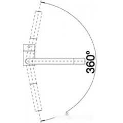 Смеситель Blanco Linus 526149 (черный)