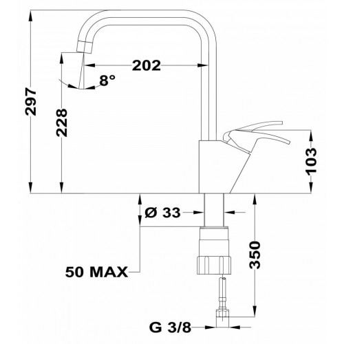 Смеситель Teka MTP 994