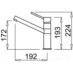Смеситель Elleci Sava M78 Espresso