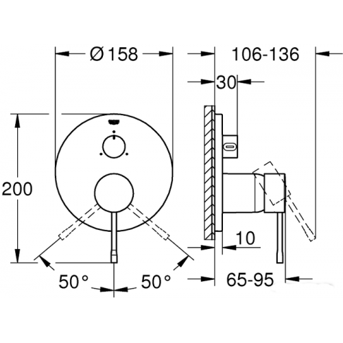 Смеситель Grohe Essence 24092001