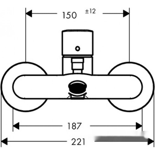 Смеситель Hansgrohe Talis E 71740000 (хром)