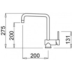 Смеситель Elleci Senna G62 Bianco Antico