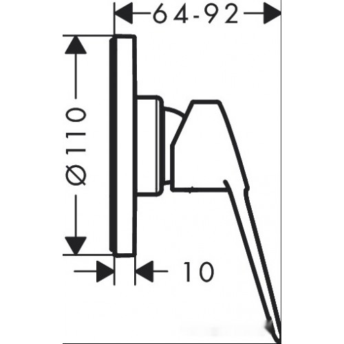 Смеситель Hansgrohe Logis Loop 71361000