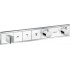 Смеситель Hansgrohe RainSelect 15356400 (белый/хром)
