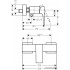 Смеситель Hansgrohe Metropol 32560990 (золотистый)