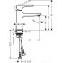 Смеситель Hansgrohe Metropol 32500700 (белый матовый)
