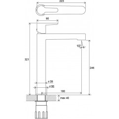 Смеситель Ravak Puri PU 015.00