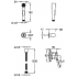 Смеситель Jacob Delafon Elate E24610-CP