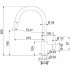 Смеситель Franke Lina 115.0626.057 (серый)