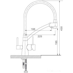 Смеситель Gappo G4398-19