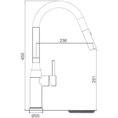 Смеситель Gappo G4398-46