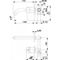 Смеситель Armatura Moza 5039-810-31