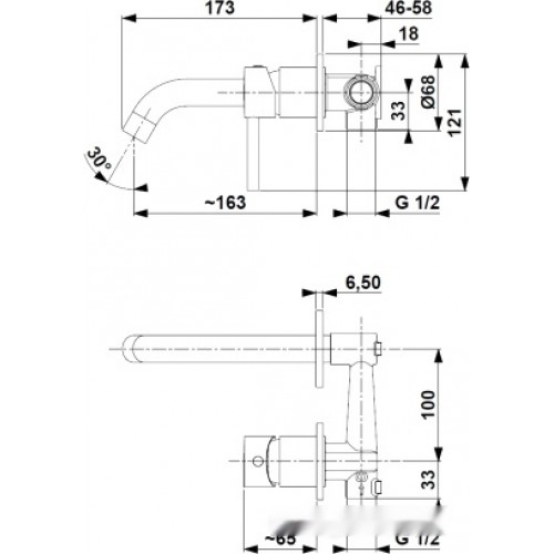 Смеситель Armatura Moza 5039-810-31