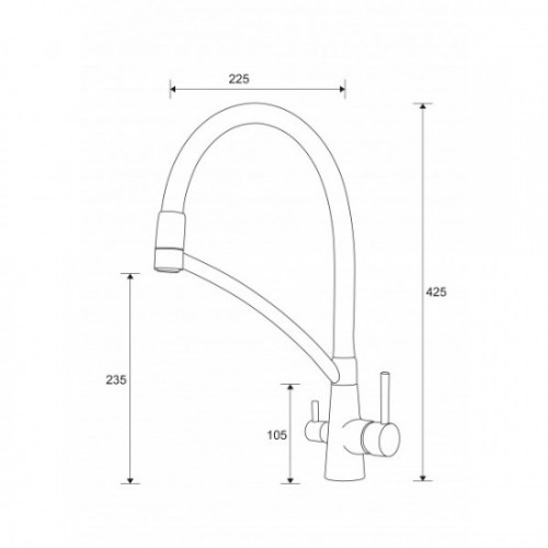 Смеситель Paulmark Siegen Si213111-CRw