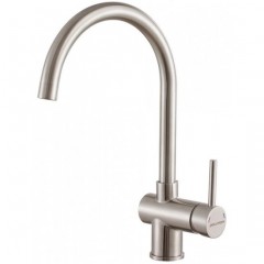 Смеситель Paulmark Bend Be212066-SS (нержавеющая сталь)