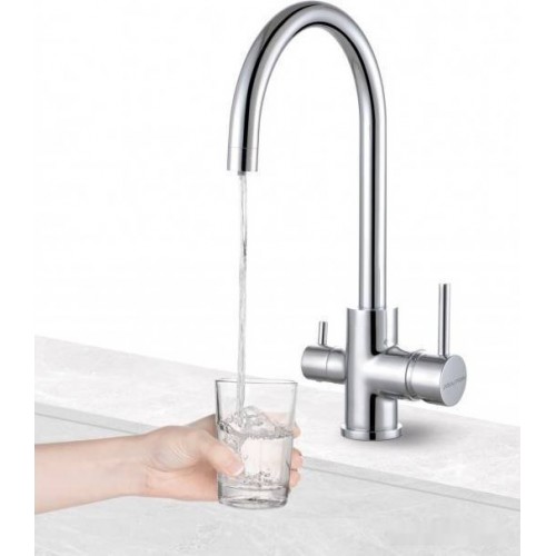 Смеситель Paulmark Essen Es213211-402 (серый металлик)